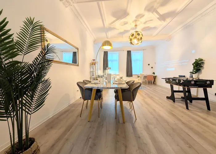 Filmap-Apartments-Zentrale Lage-Boxspringbett-Beamer-Popcorn-Gratis Parkplatz